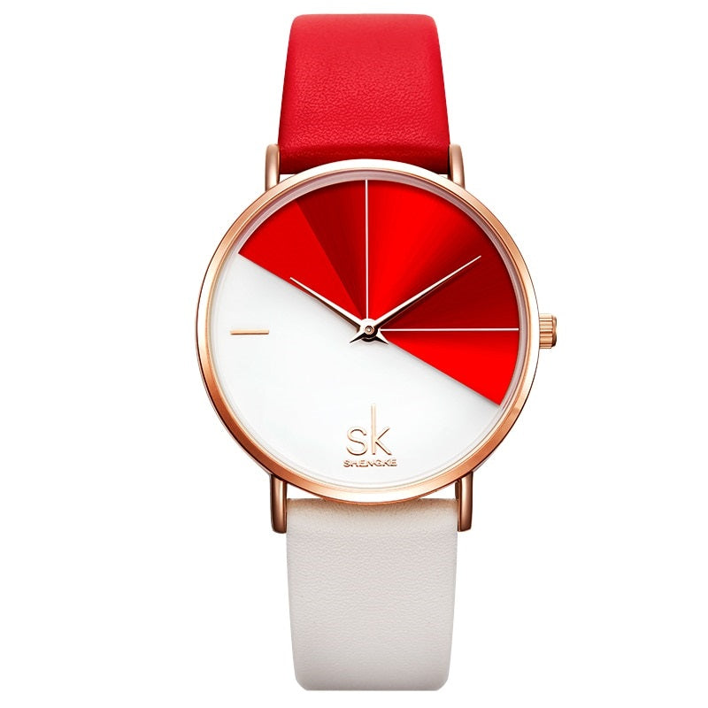 Dual Color Woman Watch