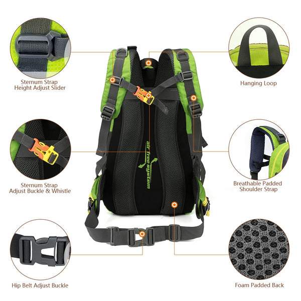 40L Waterproof Outdoor Backpack