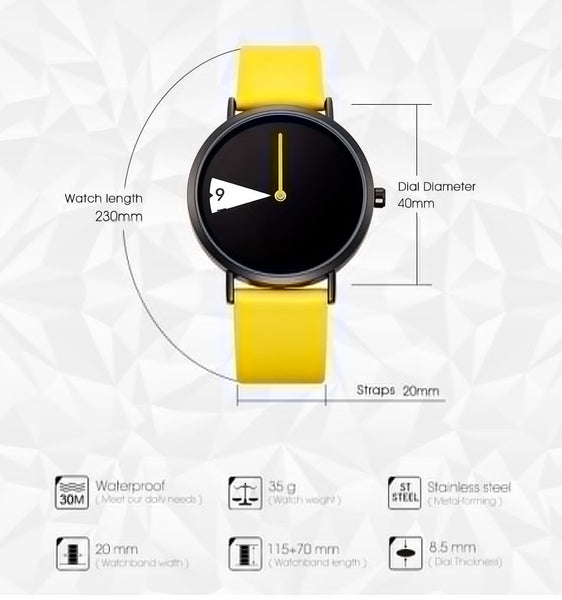 Creative Minimalist Wristwatch