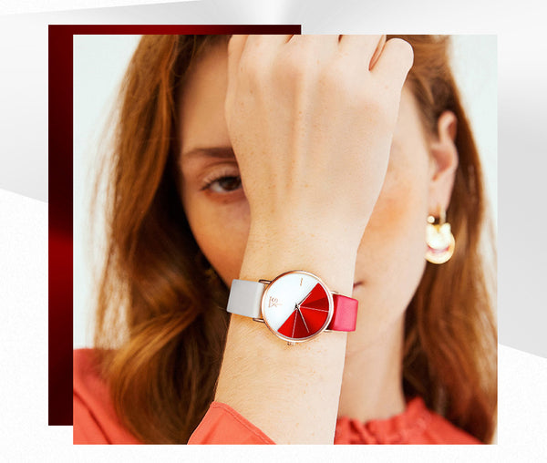 Dual Color Woman Watch