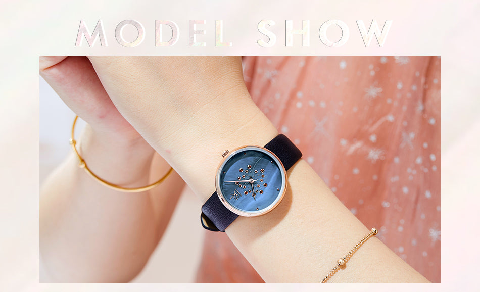 Fritillary & Dandelion Design Watch