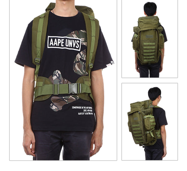 60L Outdoor Military Backpack