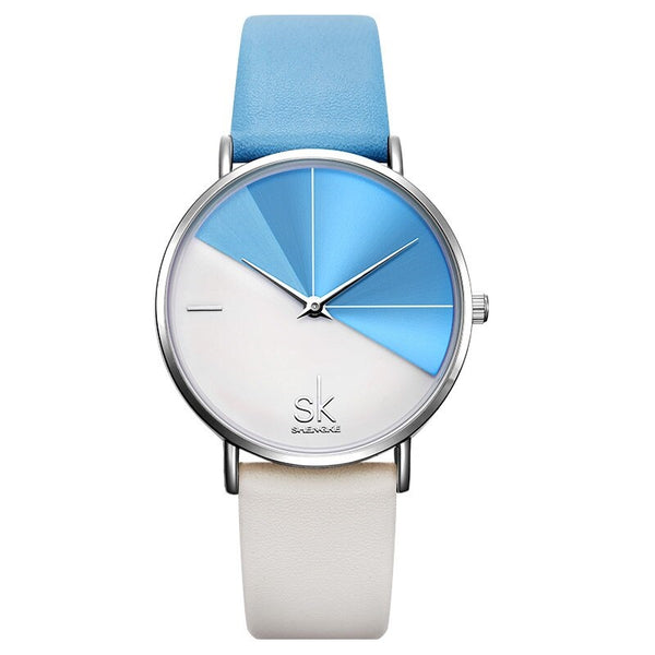 Dual Color Woman Watch