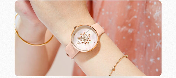 Fritillary & Dandelion Design Watch