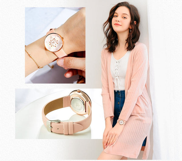 Fritillary & Dandelion Design Watch